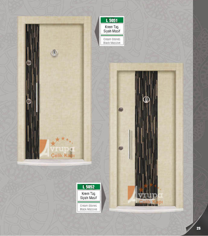 Çelik Kapı Model E03