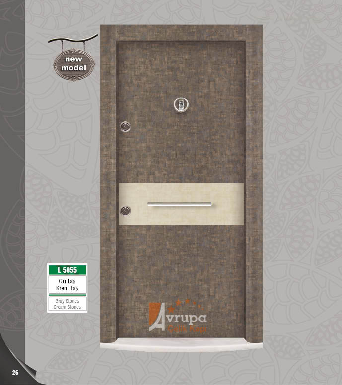 Çelik Kapı Model E05