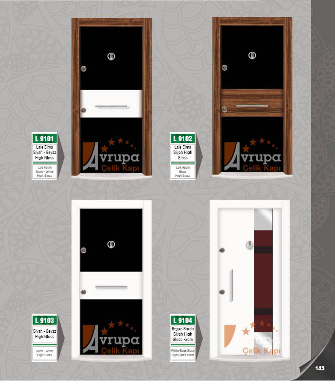 Çelik kapı laminat modeller. İstanbul