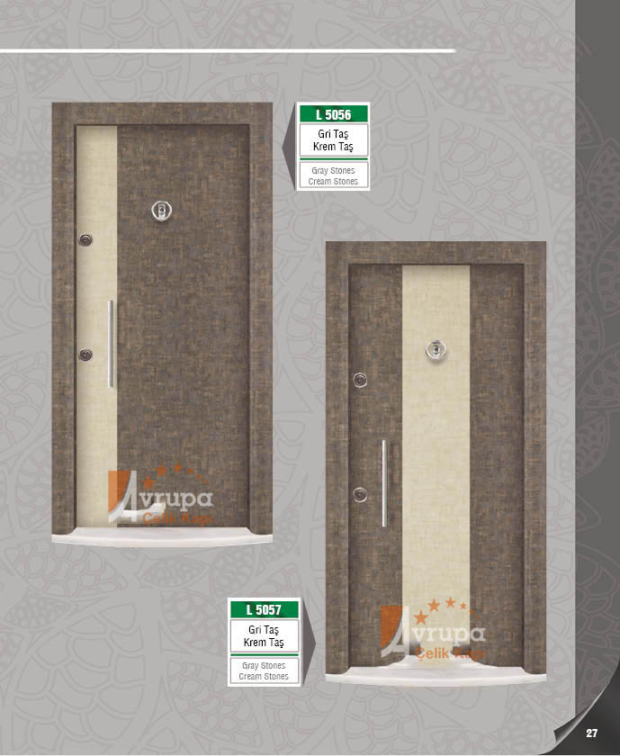 Çelik Kapı Model E08